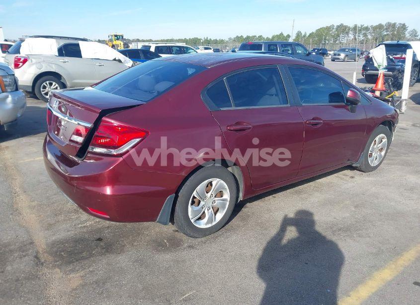 Photo 4 of 2013 Honda Civic LX (VIN 2HGFB2F54DH585025)