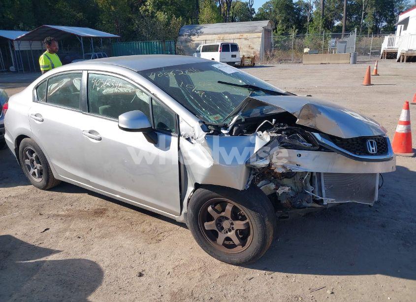 2013 Honda Civic LX (VIN 2HGFB2F54DH595585) main photo