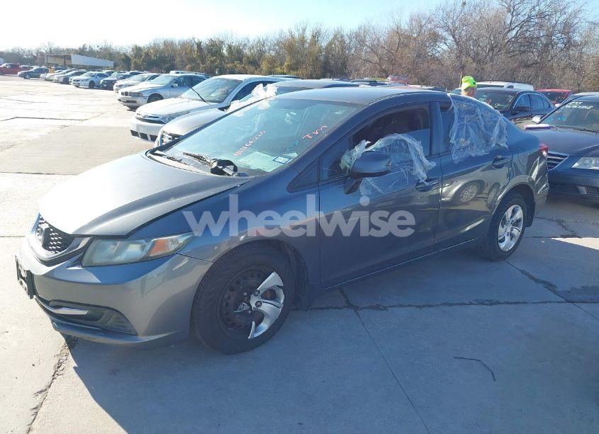 Photo 2 of 2013 Honda Civic LX (VIN 2HGFB2F54DH596932)