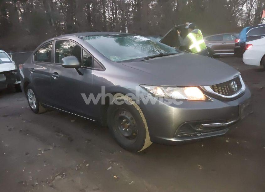 2013 Honda Civic LX (VIN 2HGFB2F54DH603135) main photo
