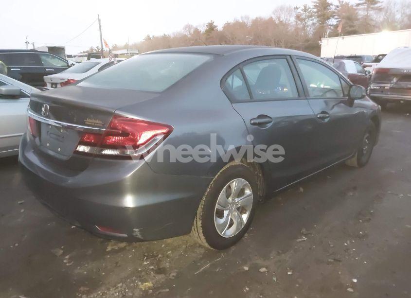 Photo 4 of 2013 Honda Civic LX (VIN 2HGFB2F54DH603135)