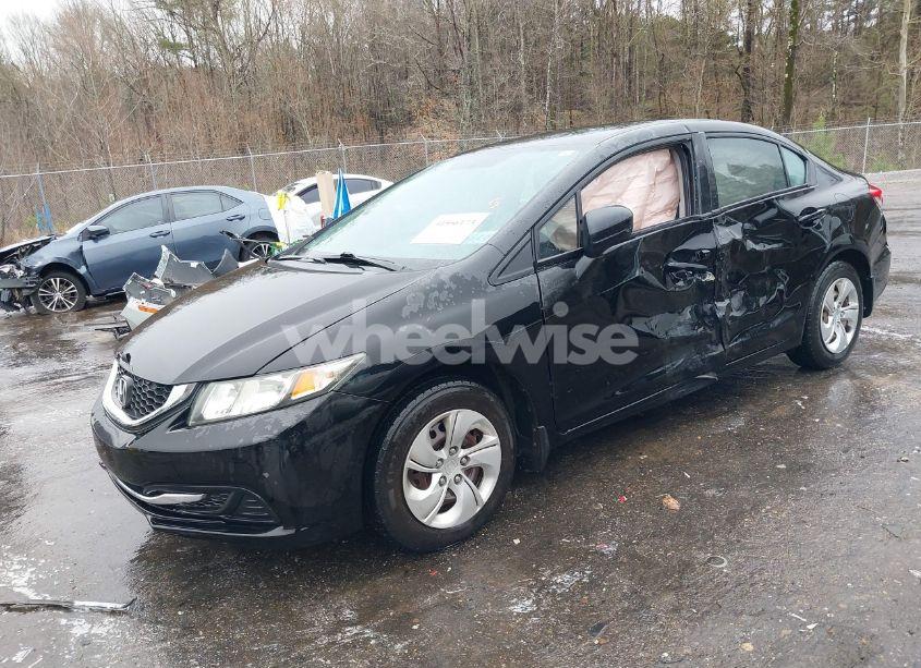 Photo 2 of 2014 Honda Civic LX (VIN 2HGFB2F54EH502310)