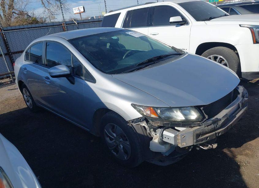 2014 Honda Civic LX (VIN 2HGFB2F54EH505384) main photo