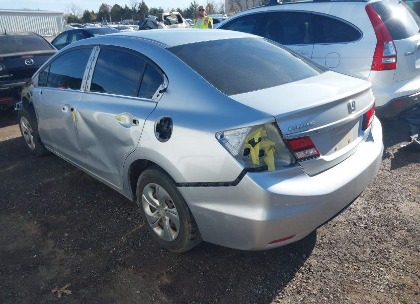 Photo 3 of 2014 Honda Civic LX (VIN 2HGFB2F54EH505384)