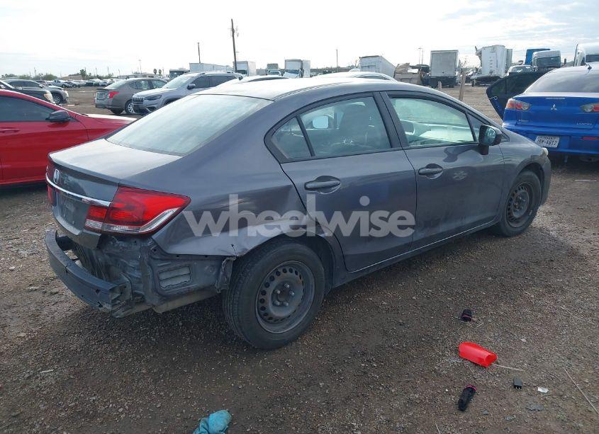 Photo 4 of 2014 Honda Civic LX (VIN 2HGFB2F54EH513825)