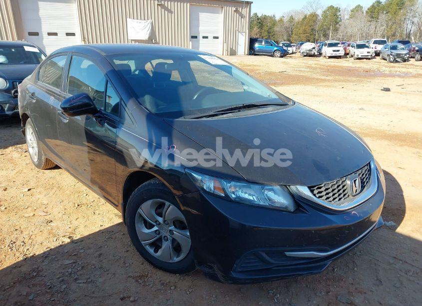 2014 Honda Civic LX (VIN 2HGFB2F54EH517650) main photo