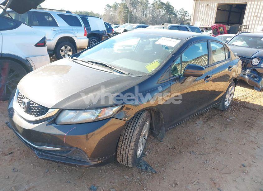 Photo 2 of 2014 Honda Civic LX (VIN 2HGFB2F54EH517650)
