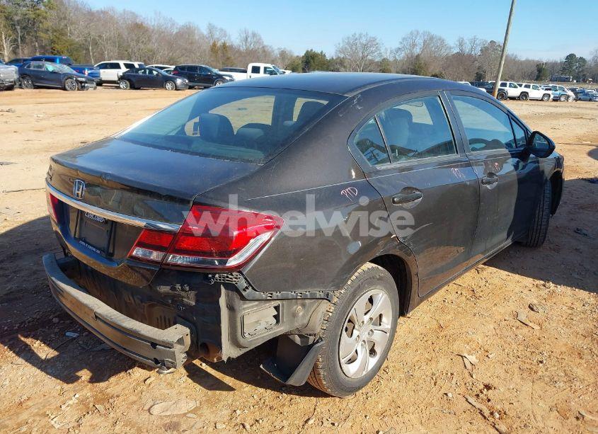 Photo 4 of 2014 Honda Civic LX (VIN 2HGFB2F54EH517650)