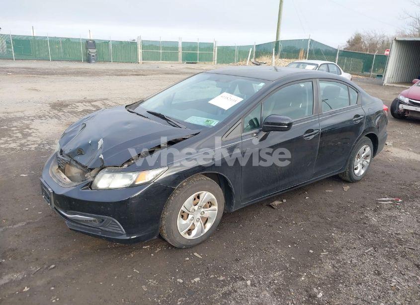 Photo 2 of 2014 Honda Civic LX (VIN 2HGFB2F54EH518944)