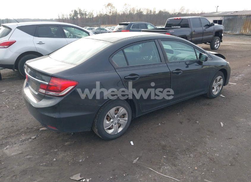 Photo 4 of 2014 Honda Civic LX (VIN 2HGFB2F54EH518944)