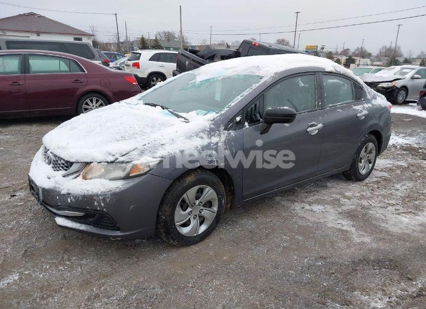 Photo 2 of 2015 Honda Civic LX (VIN 2HGFB2F54FH506603)