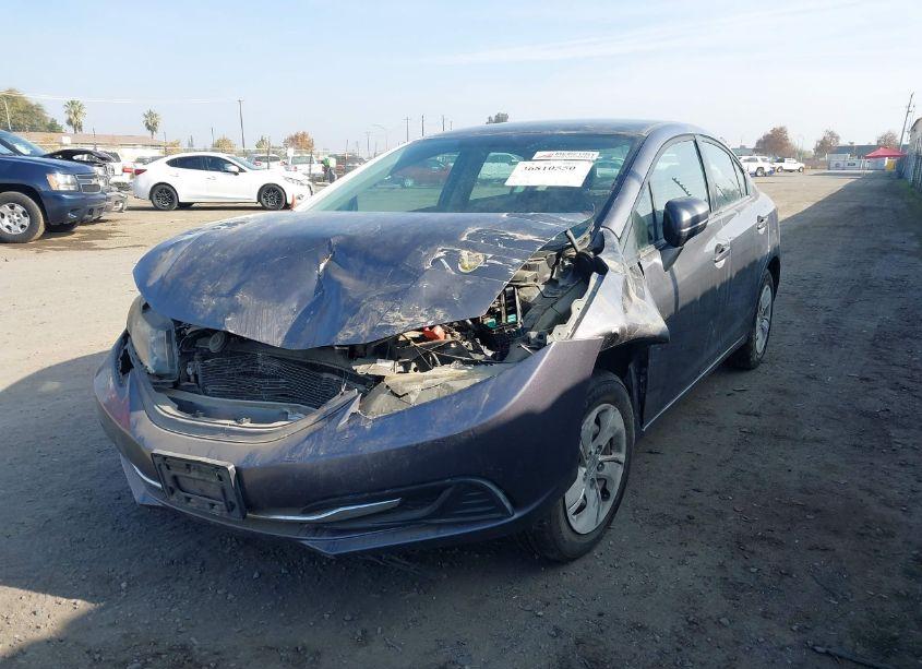 Photo 2 of 2015 Honda Civic LX (VIN 2HGFB2F54FH523871)