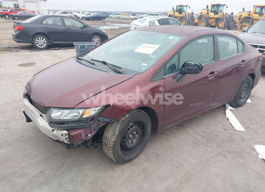Photo 2 of 2015 Honda Civic LX (VIN 2HGFB2F54FH535907)