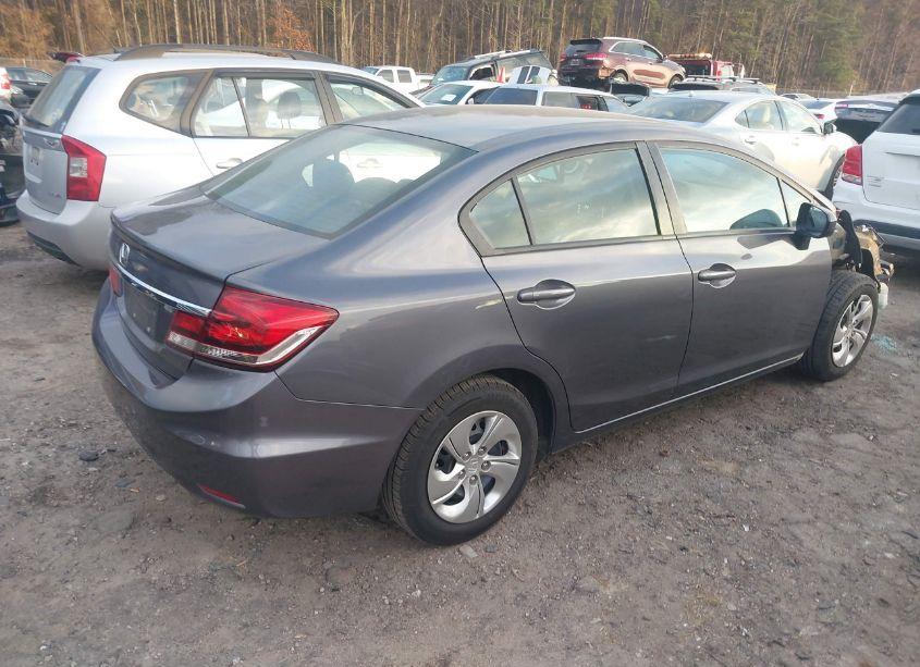 Photo 4 of 2015 Honda Civic LX (VIN 2HGFB2F54FH542470)