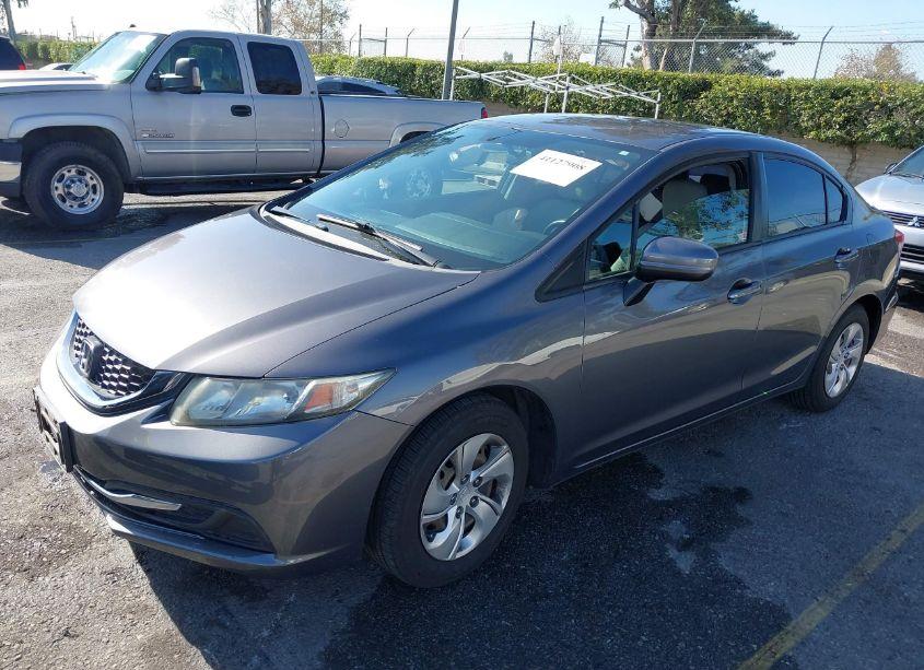 Photo 2 of 2015 Honda Civic LX (VIN 2HGFB2F54FH561438)