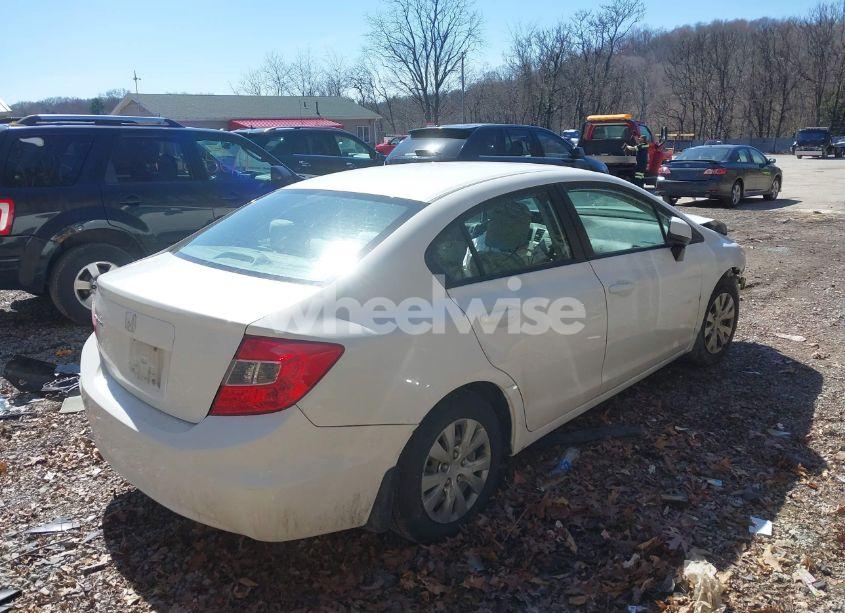 Photo 4 of 2012 Honda Civic LX (VIN 2HGFB2F55CH318426)