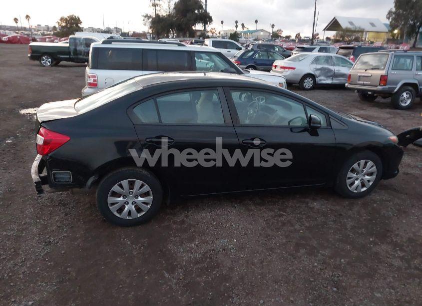 Photo 13 of 2012 Honda Civic SDN LX (VIN 2HGFB2F55CH325490)