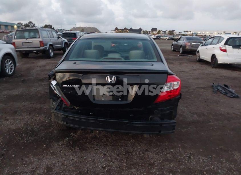 Photo 16 of 2012 Honda Civic SDN LX (VIN 2HGFB2F55CH325490)