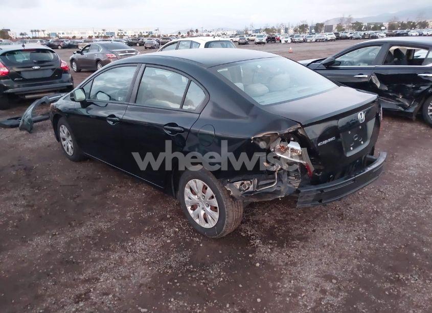 Photo 3 of 2012 Honda Civic SDN LX (VIN 2HGFB2F55CH325490)