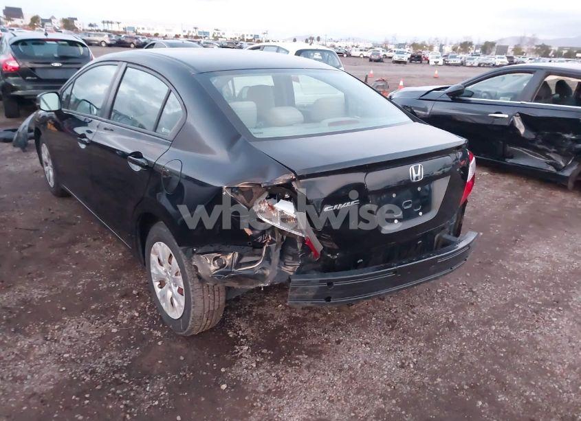 Photo 6 of 2012 Honda Civic SDN LX (VIN 2HGFB2F55CH325490)