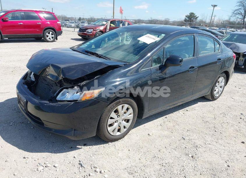 Photo 2 of 2012 Honda Civic LX (VIN 2HGFB2F55CH501356)