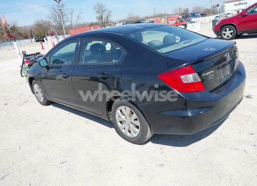 Photo 3 of 2012 Honda Civic LX (VIN 2HGFB2F55CH501356)