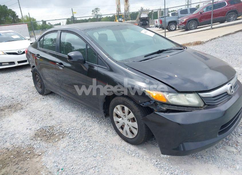 2012 Honda Civic LX (VIN 2HGFB2F55CH521509) main photo
