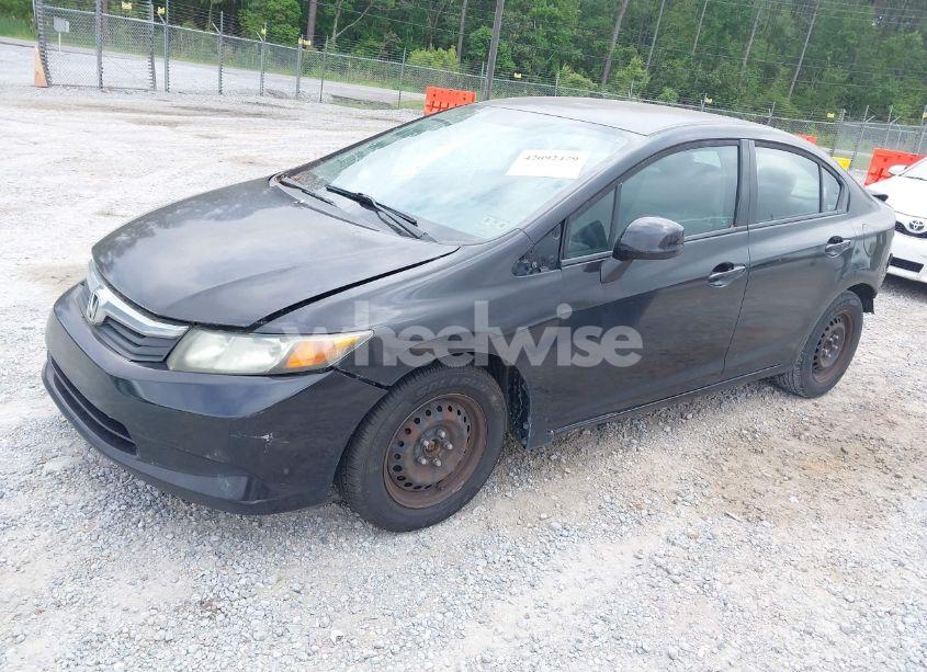 Photo 2 of 2012 Honda Civic LX (VIN 2HGFB2F55CH521509)