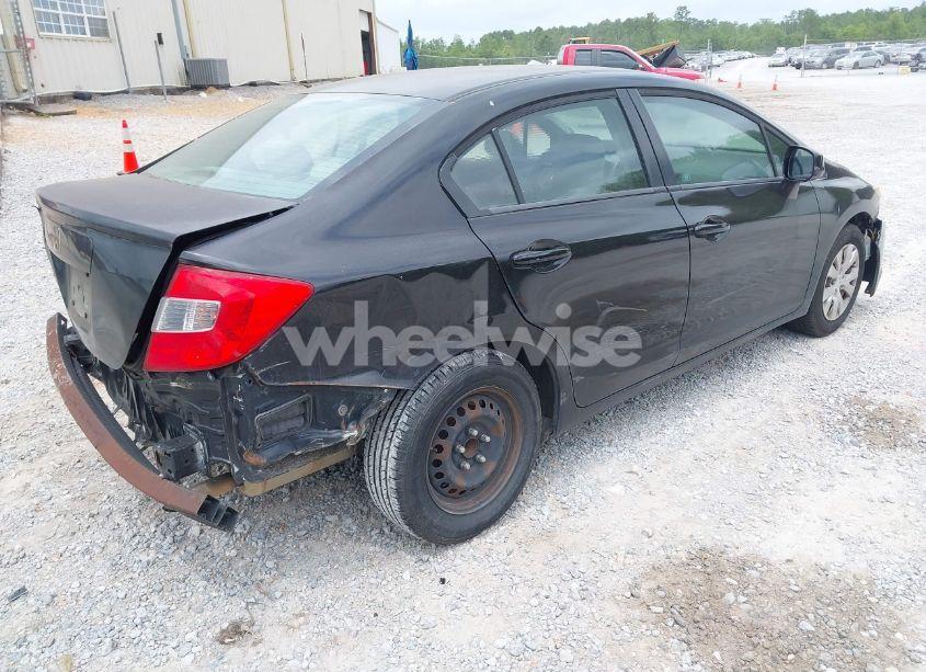 Photo 4 of 2012 Honda Civic LX (VIN 2HGFB2F55CH521509)