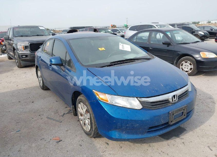 2012 Honda Civic LX (VIN 2HGFB2F55CH551352) main photo