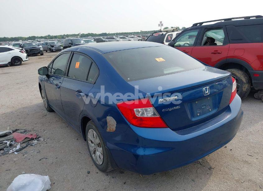 Photo 3 of 2012 Honda Civic LX (VIN 2HGFB2F55CH551352)