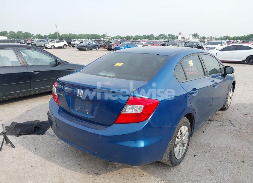 Photo 4 of 2012 Honda Civic LX (VIN 2HGFB2F55CH551352)
