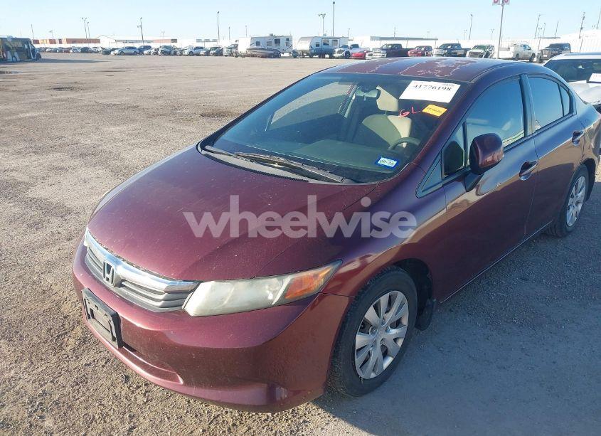 Photo 6 of 2012 Honda Civic LX (VIN 2HGFB2F55CH555417)