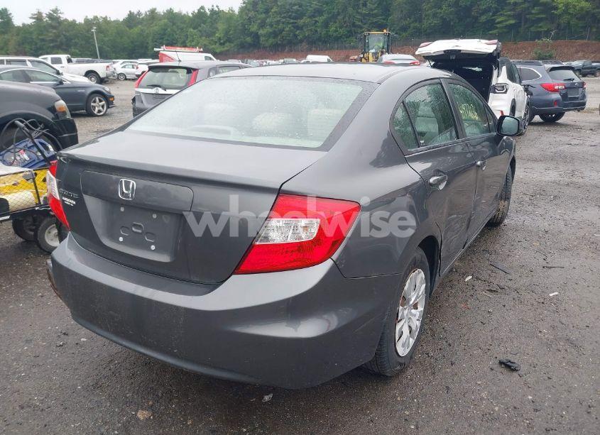 Photo 4 of 2012 Honda Civic LX (VIN 2HGFB2F55CH558222)