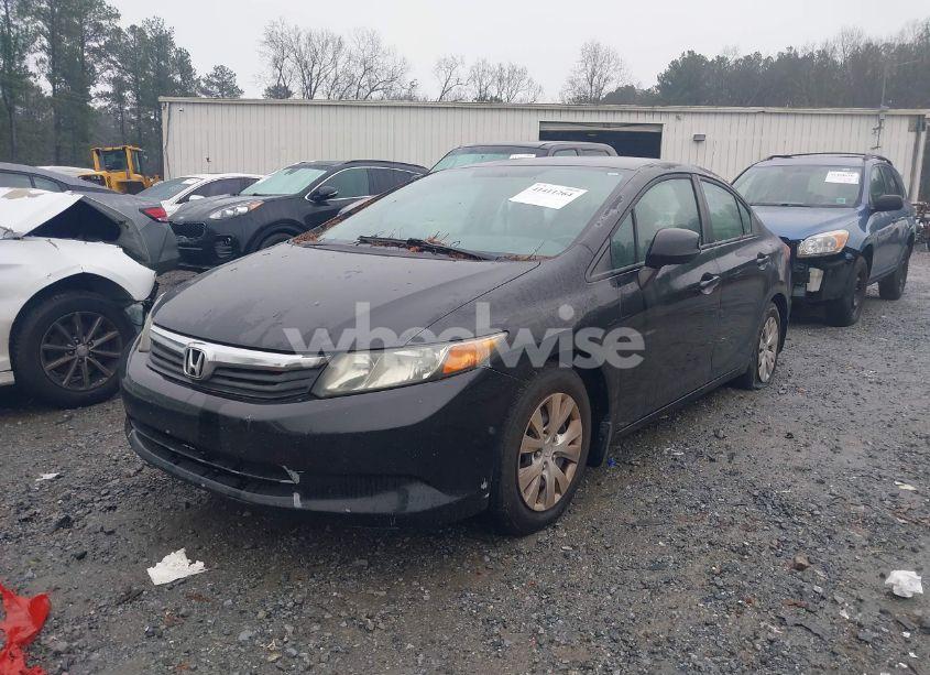 Photo 2 of 2012 Honda Civic LX (VIN 2HGFB2F55CH560214)