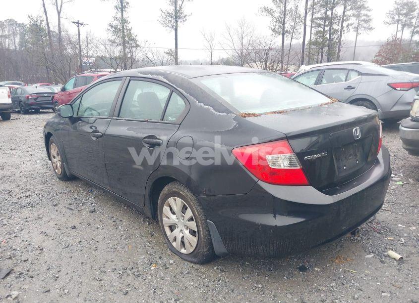 Photo 3 of 2012 Honda Civic LX (VIN 2HGFB2F55CH560214)