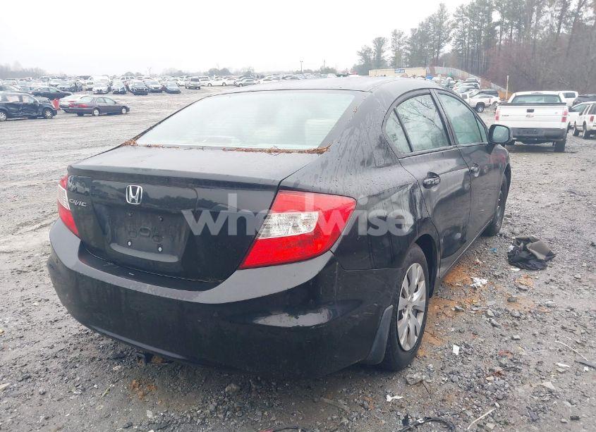Photo 4 of 2012 Honda Civic LX (VIN 2HGFB2F55CH560214)