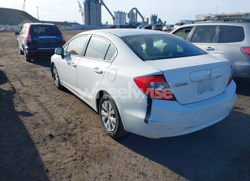 Photo 3 of 2012 Honda Civic LX (VIN 2HGFB2F55CH563694)