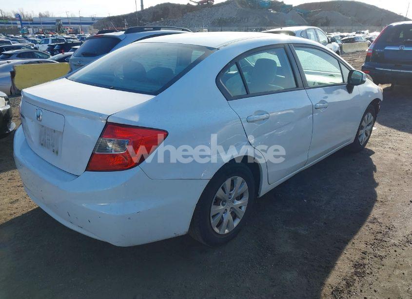 Photo 4 of 2012 Honda Civic LX (VIN 2HGFB2F55CH563694)