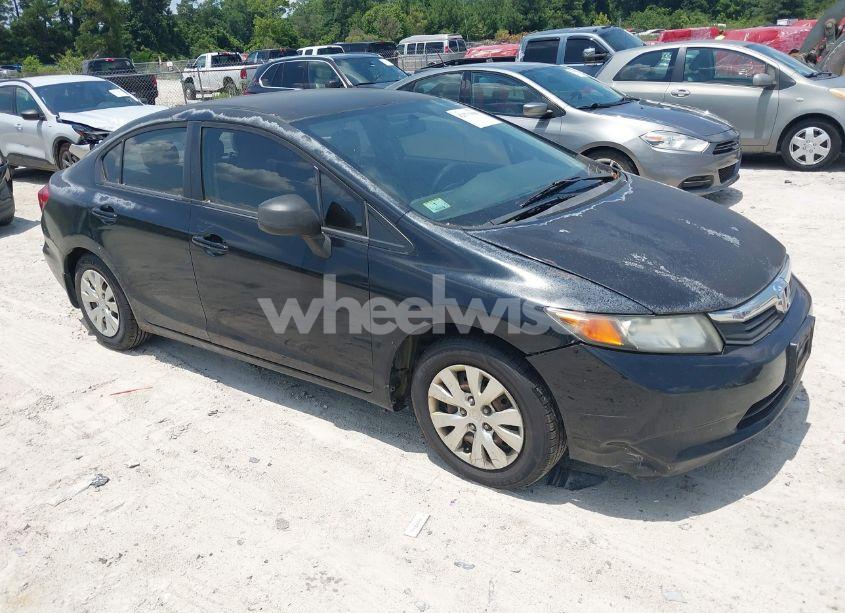 2012 Honda Civic LX (VIN 2HGFB2F55CH575117) main photo