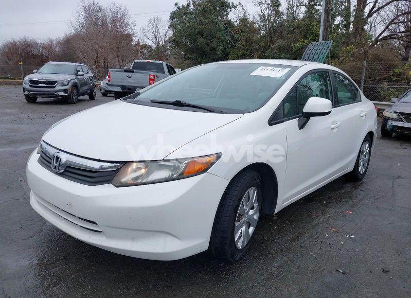 Photo 2 of 2012 Honda Civic LX (VIN 2HGFB2F55CH581337)