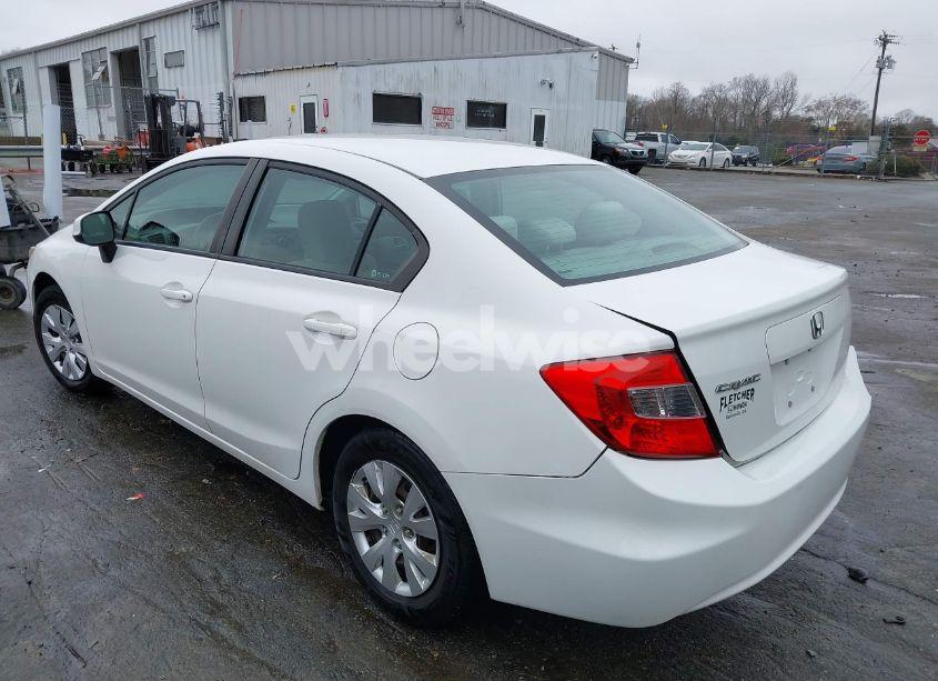Photo 3 of 2012 Honda Civic LX (VIN 2HGFB2F55CH581337)