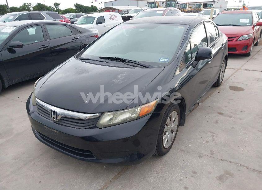 Photo 2 of 2012 Honda Civic LX (VIN 2HGFB2F55CH585131)
