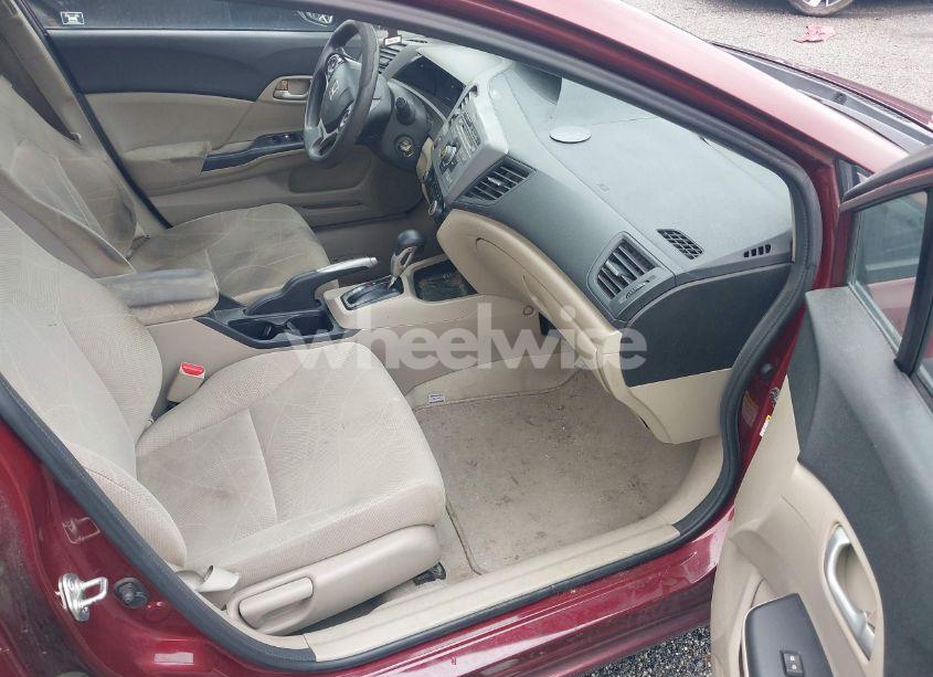 Photo 5 of 2012 Honda Civic LX (VIN 2HGFB2F55CH600274)