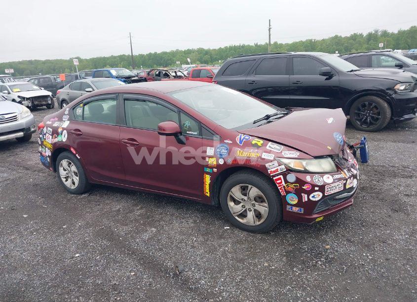 Photo 13 of 2013 Honda Civic LX (VIN 2HGFB2F55DH503870)