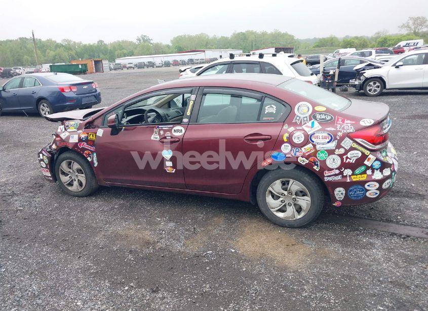 Photo 14 of 2013 Honda Civic LX (VIN 2HGFB2F55DH503870)