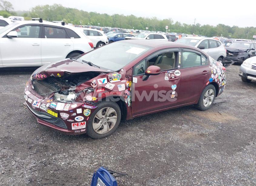 Photo 2 of 2013 Honda Civic LX (VIN 2HGFB2F55DH503870)