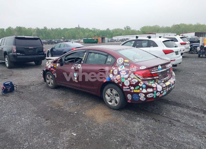 Photo 3 of 2013 Honda Civic LX (VIN 2HGFB2F55DH503870)