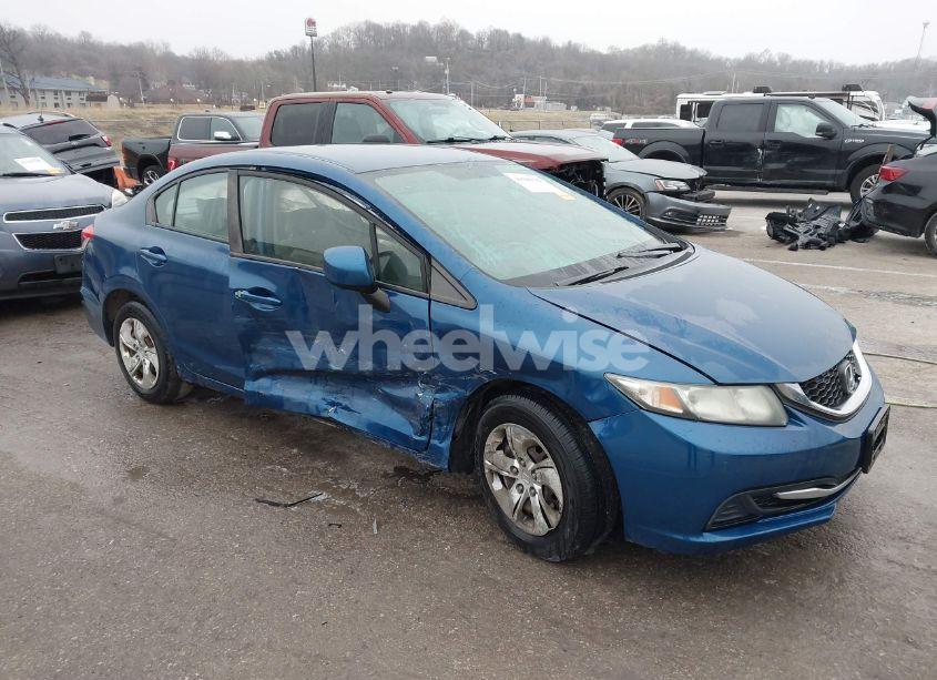 2013 Honda Civic LX (VIN 2HGFB2F55DH512844) main photo