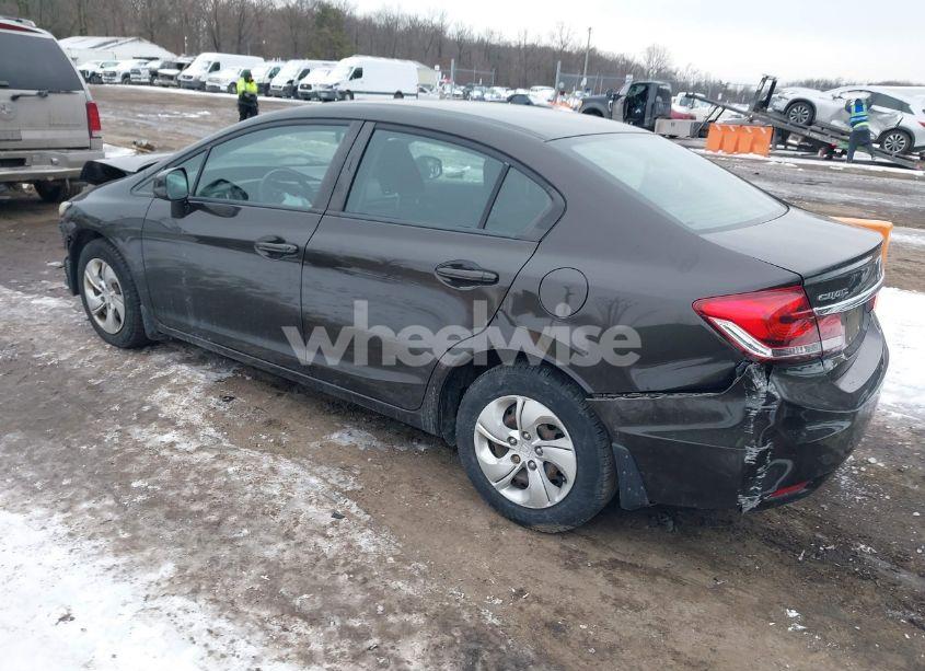 Photo 3 of 2013 Honda Civic LX (VIN 2HGFB2F55DH534004)